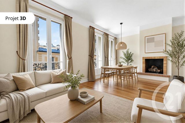Appartement F3 &agrave; vendre - 3 pi&egrave;ces - 55,07 m2 - Paris - 75006 - ILE-DE-FRANCE