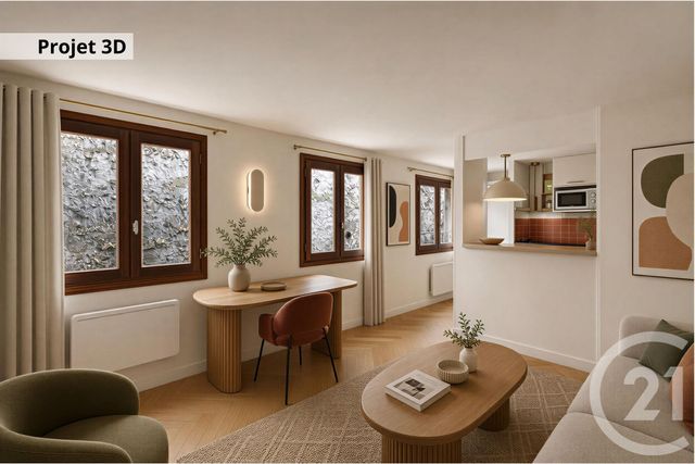 Appartement Studio &agrave; vendre - 1 pi&egrave;ce - 21,38 m2 - Paris - 75006 - ILE-DE-FRANCE