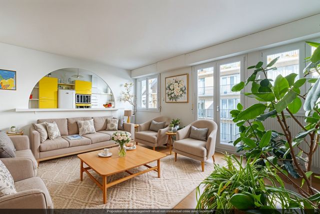 Appartement T3 à vendre - 3 pièces - 68,81 m2 - Paris - 75006 - ILE-DE-FRANCE