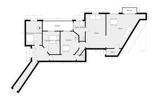 Appartement F5 &agrave; vendre - 4 pi&egrave;ces - 123,40 m2 - Paris - 75006 - ILE-DE-FRANCE