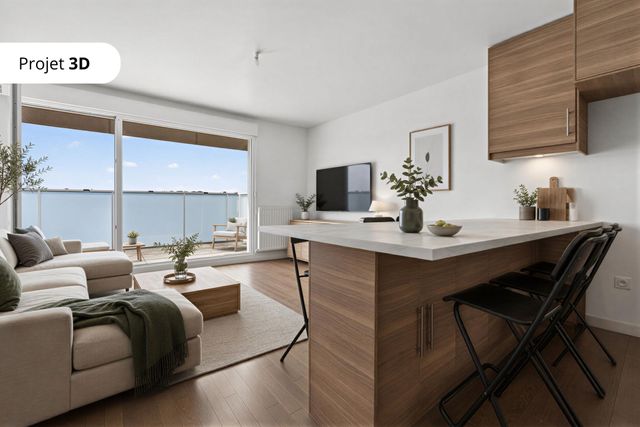 Appartement F3 bis &agrave; vendre - 4 pi&egrave;ces - 71,36 m2 - Bagneux - 92 - ILE-DE-FRANCE