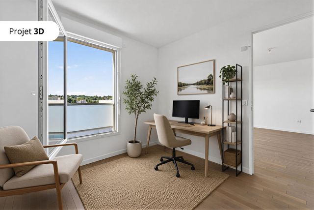 Appartement F3 bis &agrave; vendre - 4 pi&egrave;ces - 71,36 m2 - Bagneux - 92 - ILE-DE-FRANCE