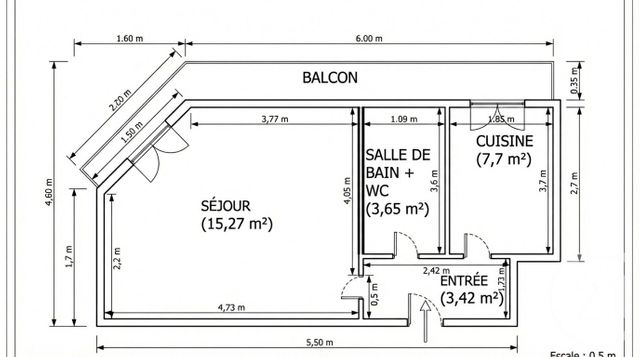 Appartement F1 &agrave; vendre - 1 pi&egrave;ce - 30 m2 - Paris - 75014 - ILE-DE-FRANCE