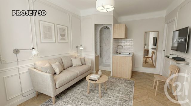Appartement Studio &agrave; vendre - 1 pi&egrave;ce - 14,66 m2 - Paris - 75006 - ILE-DE-FRANCE