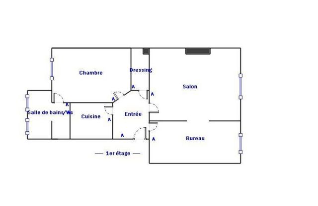 Appartement T3 &agrave; vendre - 3 pi&egrave;ces - 47 m2 - Paris - 75007 - ILE-DE-FRANCE