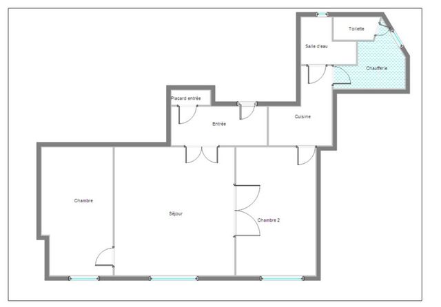 Appartement F3 &agrave; vendre - 3 pi&egrave;ces - 47,83 m2 - Paris - 75013 - ILE-DE-FRANCE